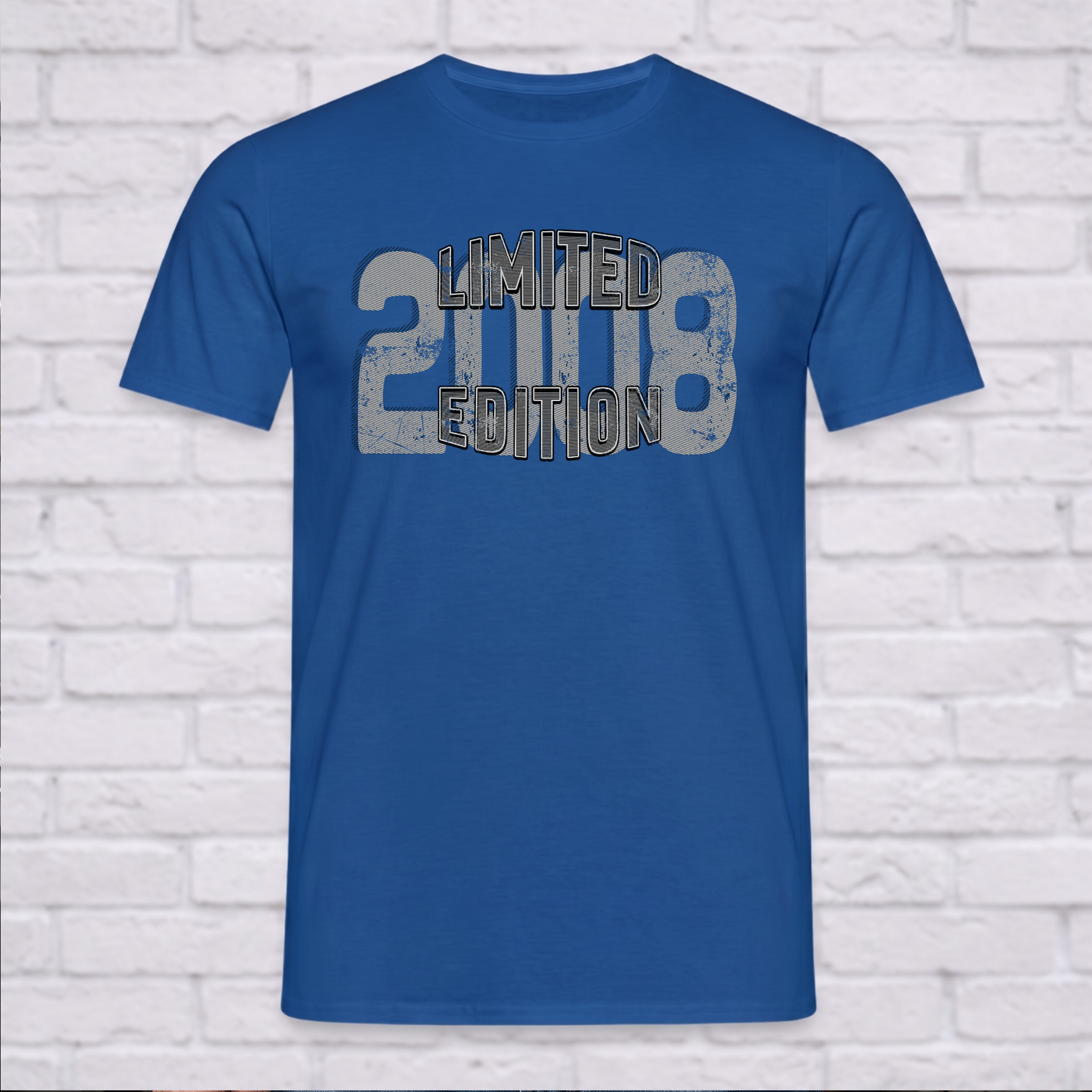 Camiseta "Edición Limitada 2008" para 18º cumpleaños – Camiseta vintage con estilo grunge – Regalo perfecto para la mayoría de edad