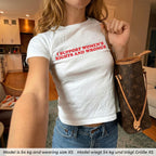 I Support Women's Rights and Wrongs - Statement T-Shirt – Lustiges Feministisches Shirt für Damen – Cooler Slogan & Ironie - Vibe - pure|custom.