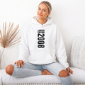 Limited Edition 2008 Hoodie – Das perfekte Geschenk zum 18. Geburtstag – Personalisierter Kapuzenpullover im Vintage-Look