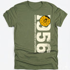 70. Geburtstag Geschenk – Lustiges 1956 TÜV T-Shirt „Zustand entspricht Alter & Laufleistung“ – Retro Vintage Shirt für Männer