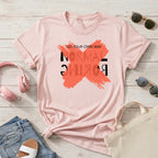 Damen Statement T-Shirt "Normal is Boring" – Grafik-Shirt mit "Go Your Own Way" Print