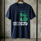 Camiseta de edición limitada de 1996 – El regalo ideal para el 30º cumpleaños – Camiseta vintage para hombre con degradado verde