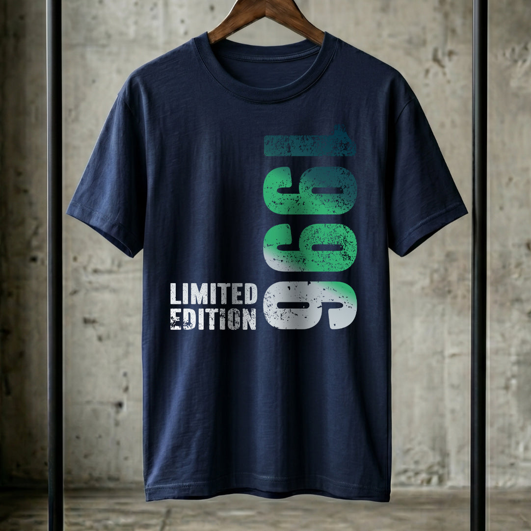 Limited Edition 1996 T-Shirt – Das ideale Geschenk zum 30. Geburtstag – Vintage Herren Shirt mit grünem Farbverlauf