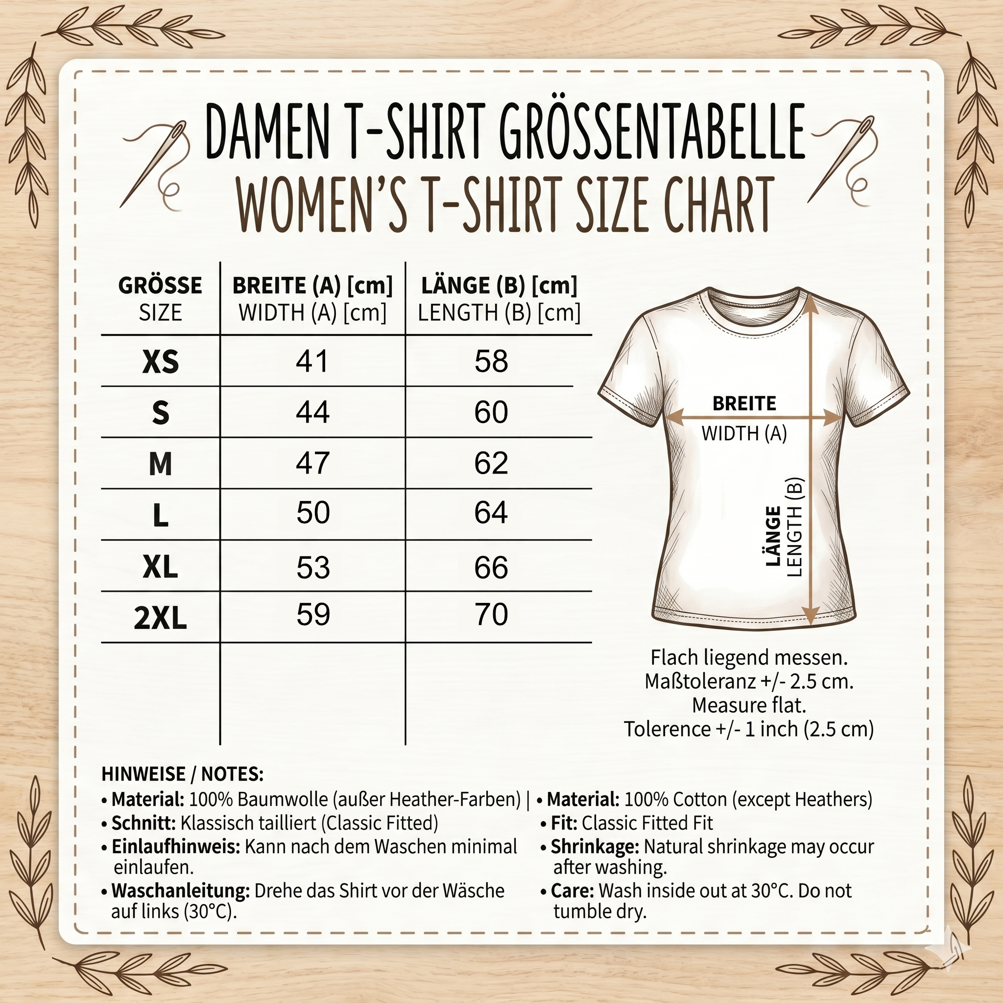 Witziges Spruch-T-Shirt Damen "Bitte keine FOTOS ich bin KRANKGESCHRIEBEN" - Lustiges Grafik-Shirt