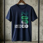 2008 Limited Edition T-Shirt – Das ideale Geschenk zum 18. Geburtstag – Vintage Grunge Look – Herren & Damen