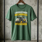 Landmaschinenmechaniker T-Shirt | Lustiges Geschenk für Mechatroniker | Mähdrescher Shirt „Alle anderen sind Pfuscher“