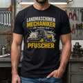 Landmaschinenmechaniker T-Shirt | Lustiges Geschenk für Mechatroniker | Mähdrescher Shirt „Alle anderen sind Pfuscher“