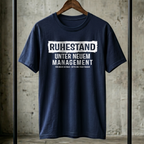 Lustiges Ruhestand T-Shirt – Unter Neuem Management (Bitte Frau fragen) – Ideales Abschiedsgeschenk für Rentner & Kollegen