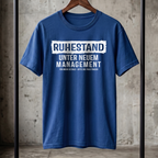 Lustiges Ruhestand T-Shirt – Unter Neuem Management (Bitte Frau fragen) – Ideales Abschiedsgeschenk für Rentner & Kollegen