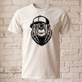 "Papa Bear" Herren T-Shirt – Cooles Bären-Motiv mit Sonnenbrille & Cap – Perfektes Geschenk für Väter & Vatertag