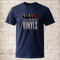 "You Can Never Have Too Many Vinyls" T-Shirt – Cooles Schallplatten-Motiv für Musikliebhaber & Sammler – Retro Vintage Shirt