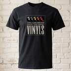 "You Can Never Have Too Many Vinyls" T-Shirt – Cooles Schallplatten-Motiv für Musikliebhaber & Sammler – Retro Vintage Shirt