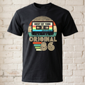 Vintage 1986 T-Shirt - Best of 1986 Kassette Retro Shirt - 40. Geburtstag Geschenk Herren & Damen - Original 86