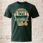 Best of 1966 Vintage T-Shirt - Kassette Retro Look Shirt - 60. Geburtstag Lustiges Geschenk für Männer & Frauen