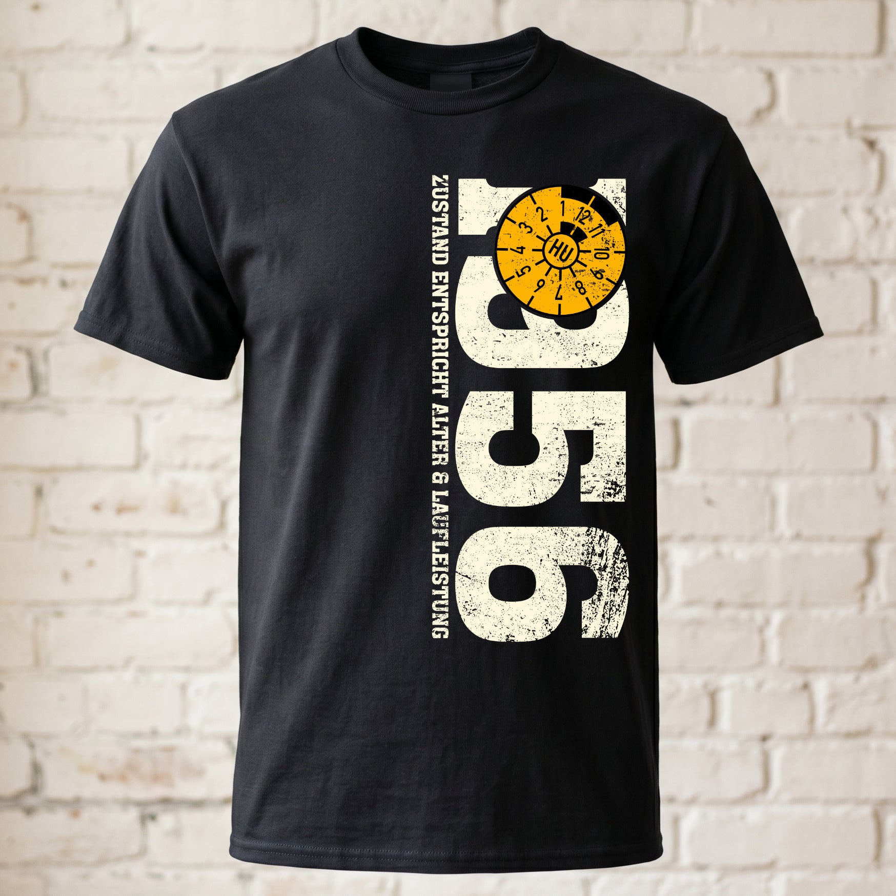 70. Geburtstag Geschenk – Lustiges 1956 TÜV T-Shirt „Zustand entspricht Alter & Laufleistung“ – Retro Vintage Shirt für Männer