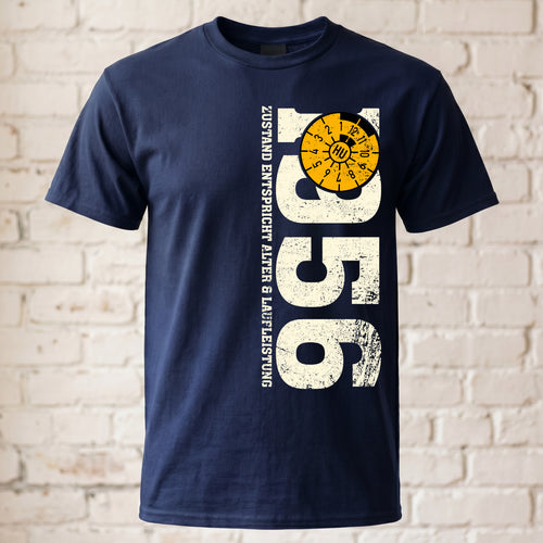 70. Geburtstag Geschenk – Lustiges 1956 TÜV T-Shirt „Zustand entspricht Alter & Laufleistung“ – Retro Vintage Shirt für Männer