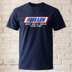 "Hubraum" Lustiges Auto T-Shirt – Parodie – Witziges Anti-Elektro Statement für Petrolheads – Schwarz