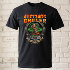 "Auftragsgriller" Lustiges Grill T-Shirt – S.E.G.K. Spezial-Einsatz-Grill-Kommando – Witziges Geschenk für Grillmeister, Männer & Väter