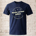 "Nicht mein Zirkus" Lustiges Spruch T-Shirt – Witziges Büro Humor Statement Shirt "Nicht meine Affen" für Kollegen – Schwarz