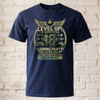 "Level Up! 18. Geburtstag" Gaming T-Shirt – Player One Zocker Geschenk zur Volljährigkeit – All Achievements Unlocked Funshirt Schwarz