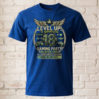 "Level Up! 18. Geburtstag" Gaming T-Shirt – Player One Zocker Geschenk zur Volljährigkeit – All Achievements Unlocked Funshirt Schwarz