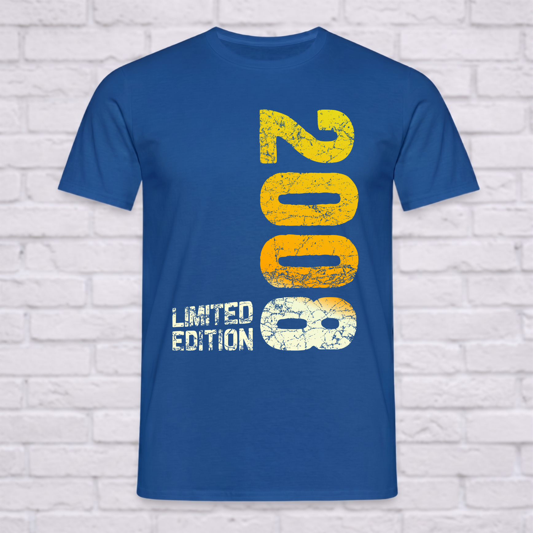 "Limited Edition 2008" T-Shirt zum 18. Geburtstag – Cooles Vintage Geschenk für Jungs & Mädels, Endlich 18 – Schwarz