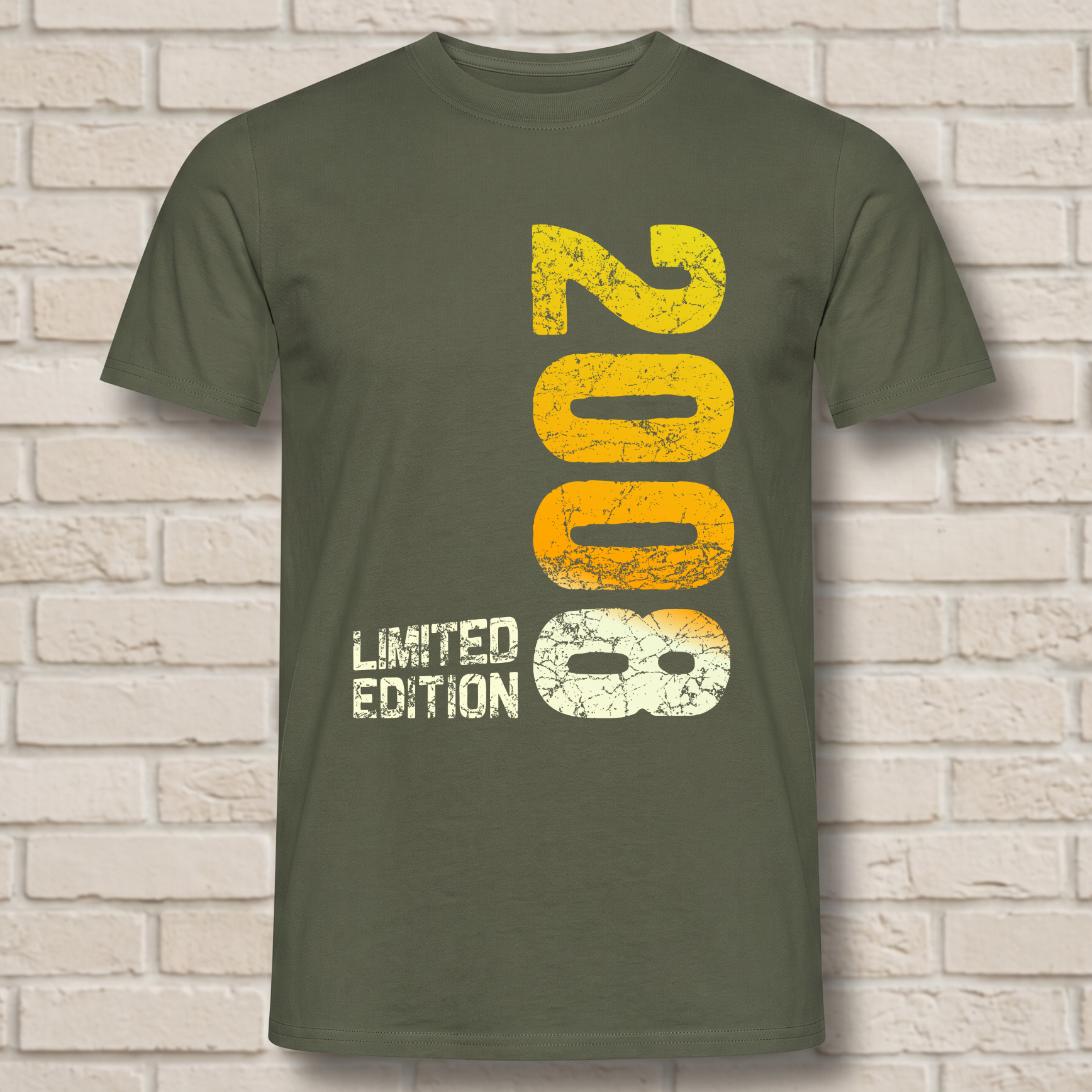 "Limited Edition 2008" T-Shirt zum 18. Geburtstag – Cooles Vintage Geschenk für Jungs & Mädels, Endlich 18 – Schwarz