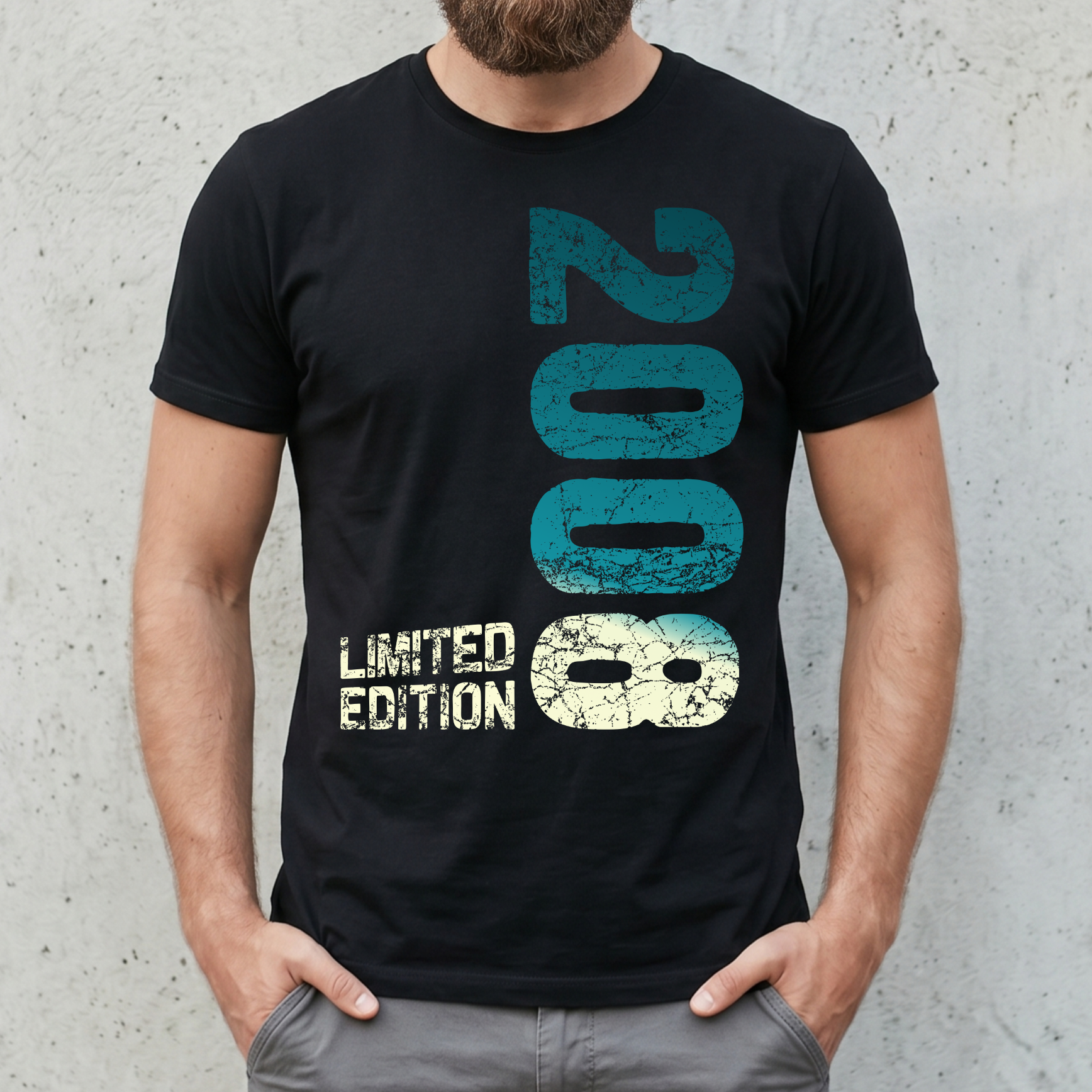 Camiseta "Limited Edition 2008" para 18 cumpleaños – Genial regalo vintage para chicos y chicas, Por fin 18