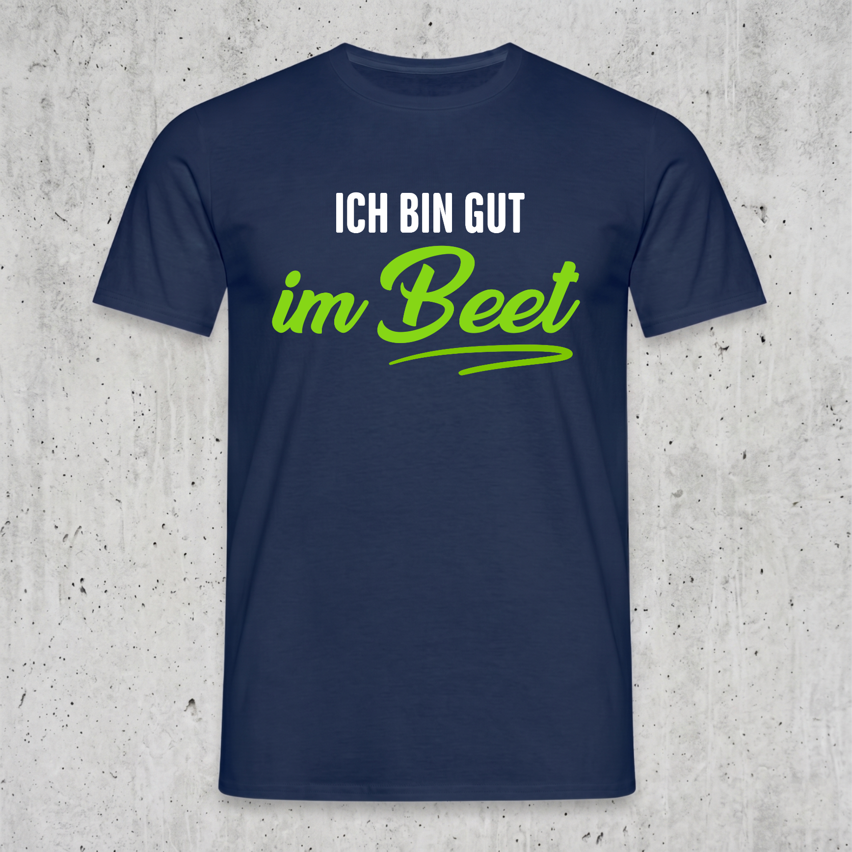 "Ich bin gut im Beet" Lustiges Gärtner T-Shirt mit Spruch – Witziges Hobbygärtner Funshirt für Männer, Papa & Kleingärtner – Schwarz