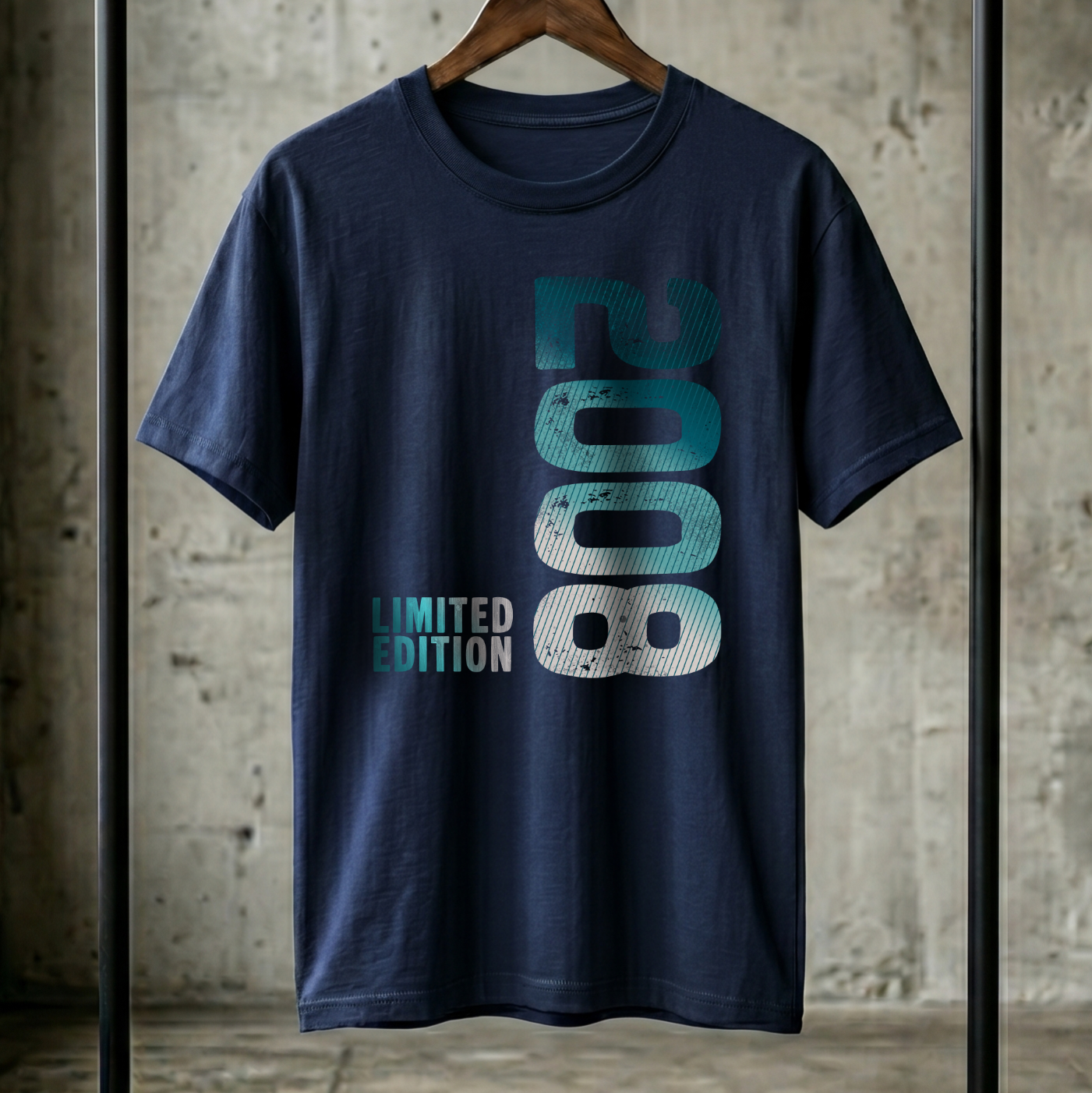 Camiseta "Edición Limitada 2008" para 18º cumpleaños – Camiseta vintage de año de nacimiento para adolescentes – El regalo perfecto para la mayoría de edad