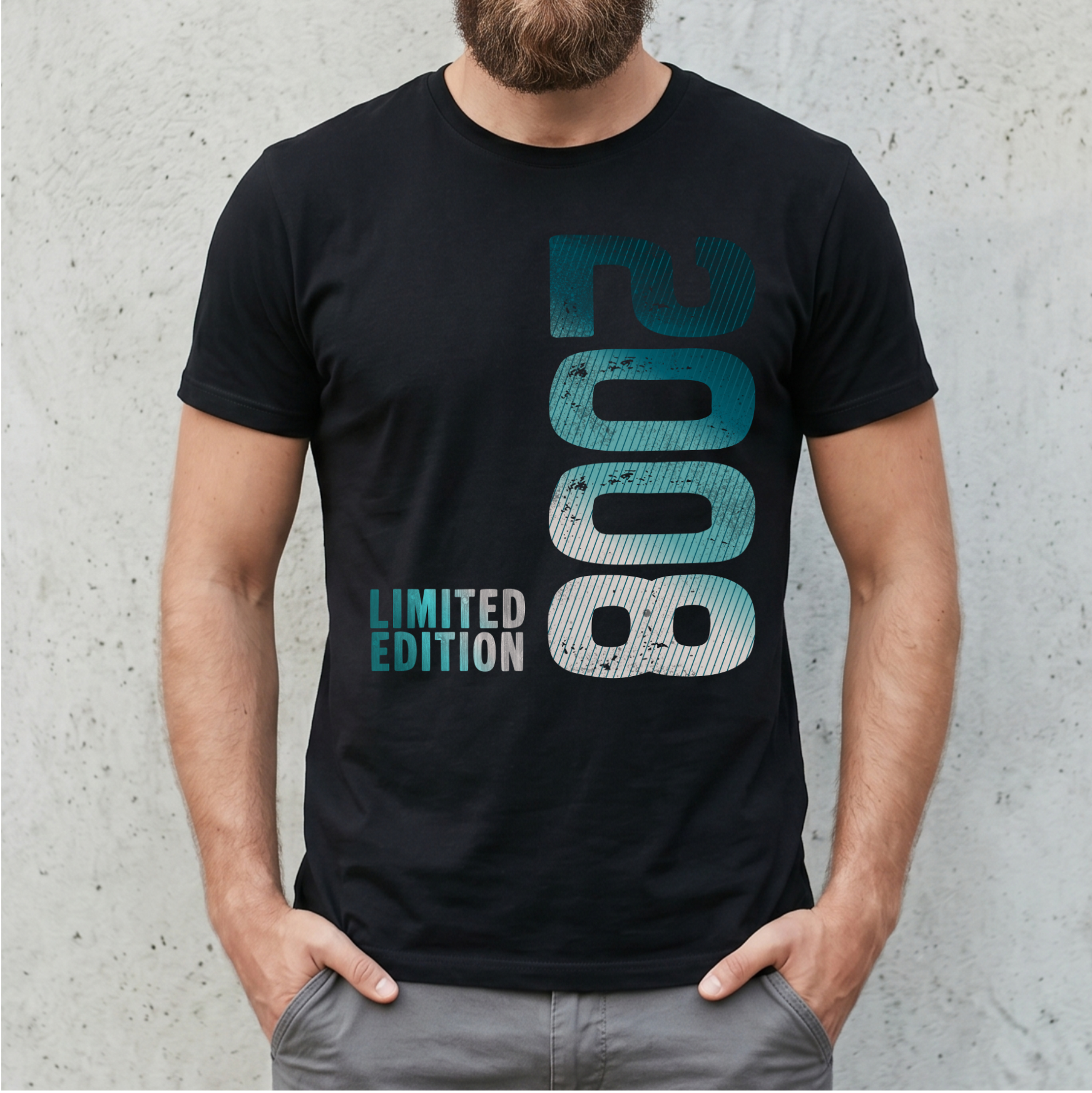 Camiseta "Edición Limitada 2008" para 18º cumpleaños – Camiseta vintage de año de nacimiento para adolescentes – El regalo perfecto para la mayoría de edad
