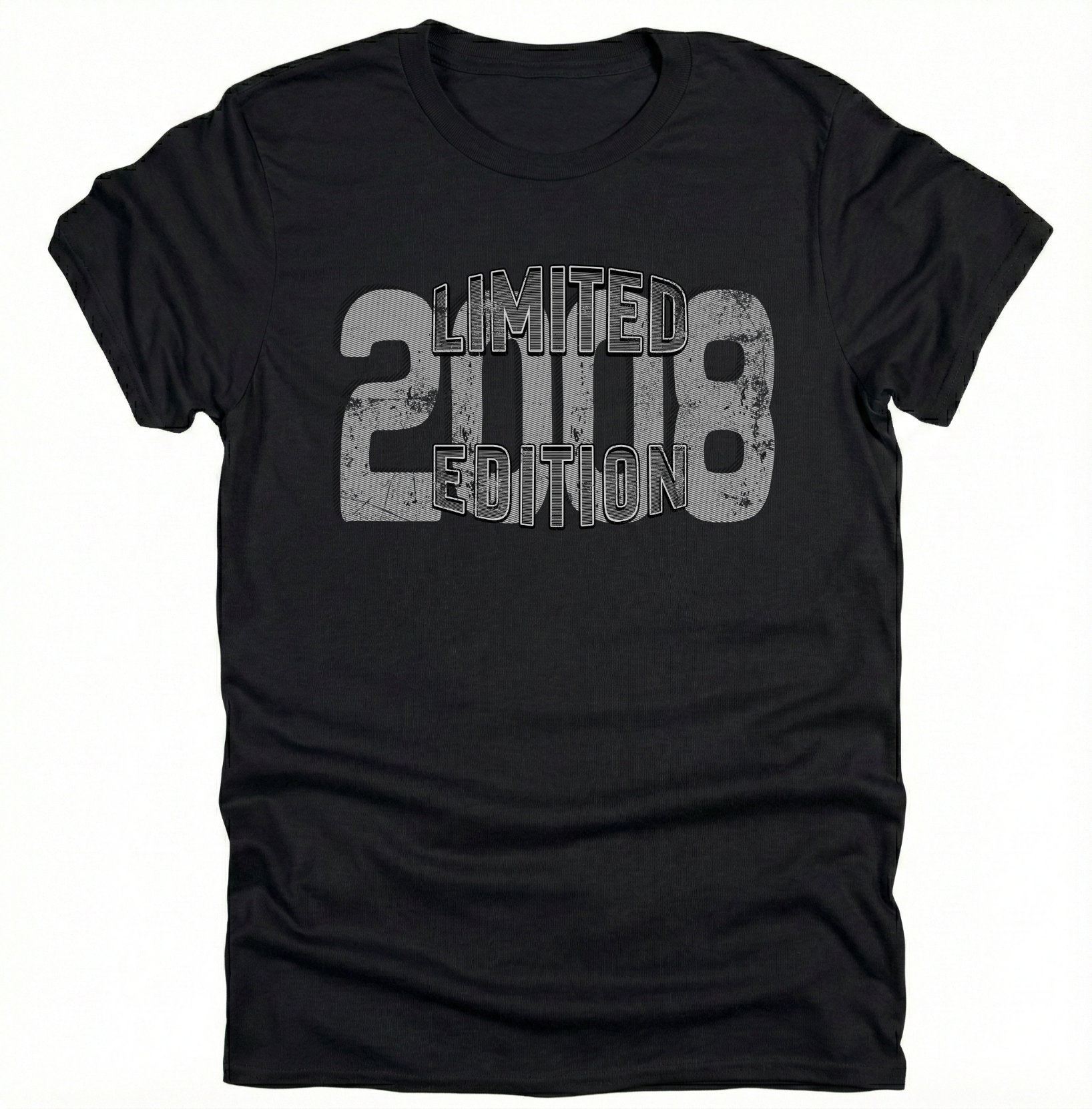 Camiseta "Edición Limitada 2008" para 18º cumpleaños – Camiseta vintage con estilo grunge – Regalo perfecto para la mayoría de edad