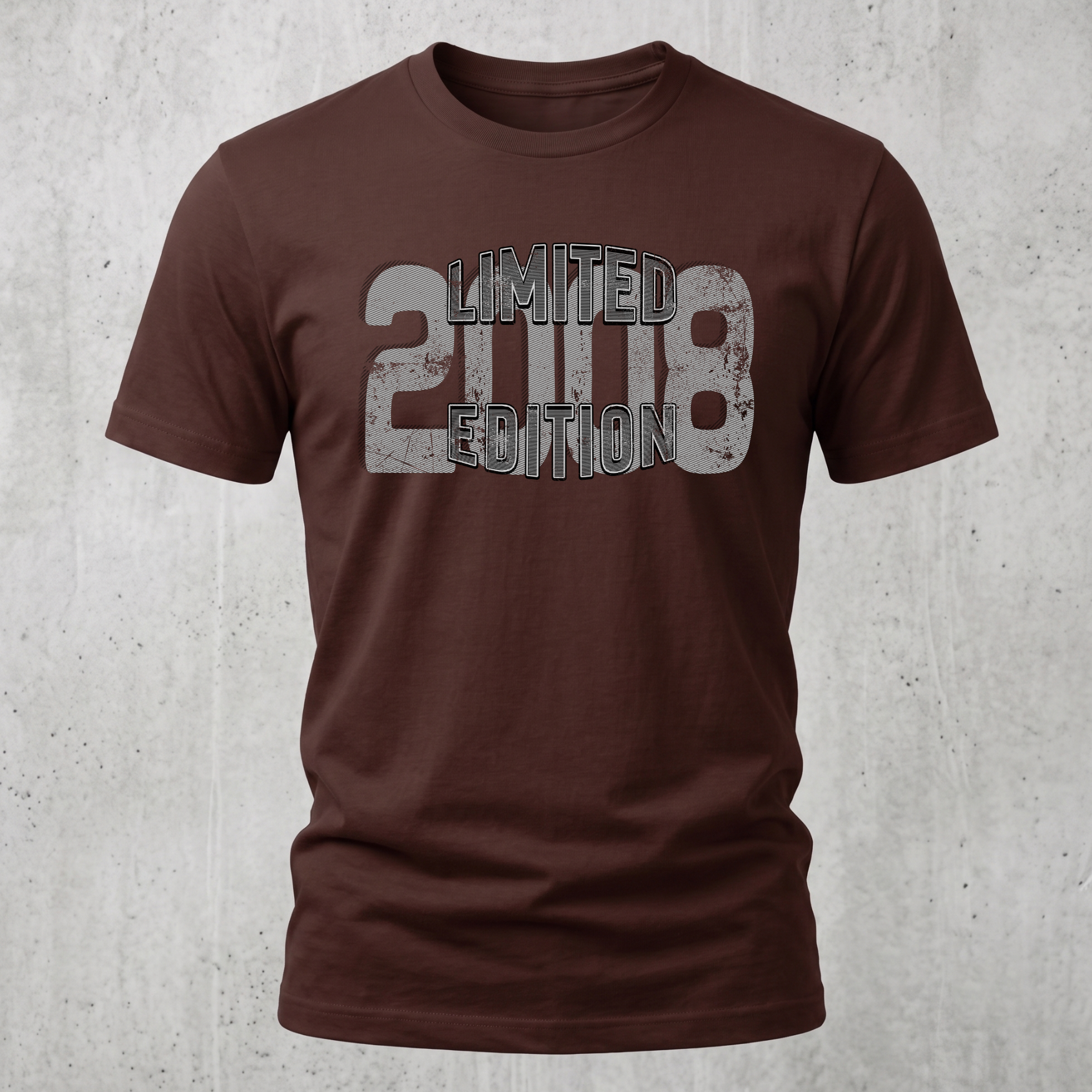 Camiseta "Edición Limitada 2008" para 18º cumpleaños – Camiseta vintage con estilo grunge – Regalo perfecto para la mayoría de edad