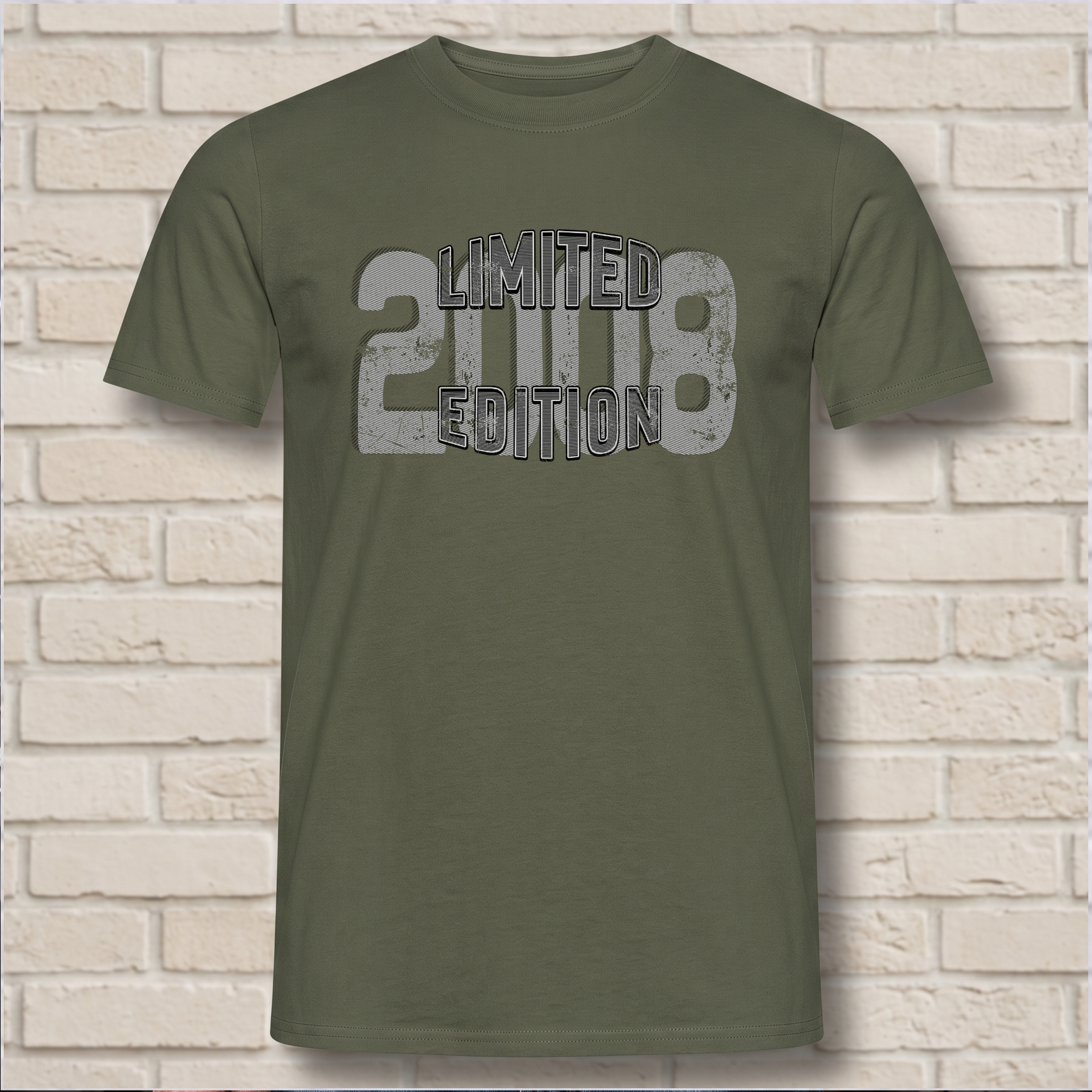 Camiseta "Edición Limitada 2008" para 18º cumpleaños – Camiseta vintage con estilo grunge – Regalo perfecto para la mayoría de edad