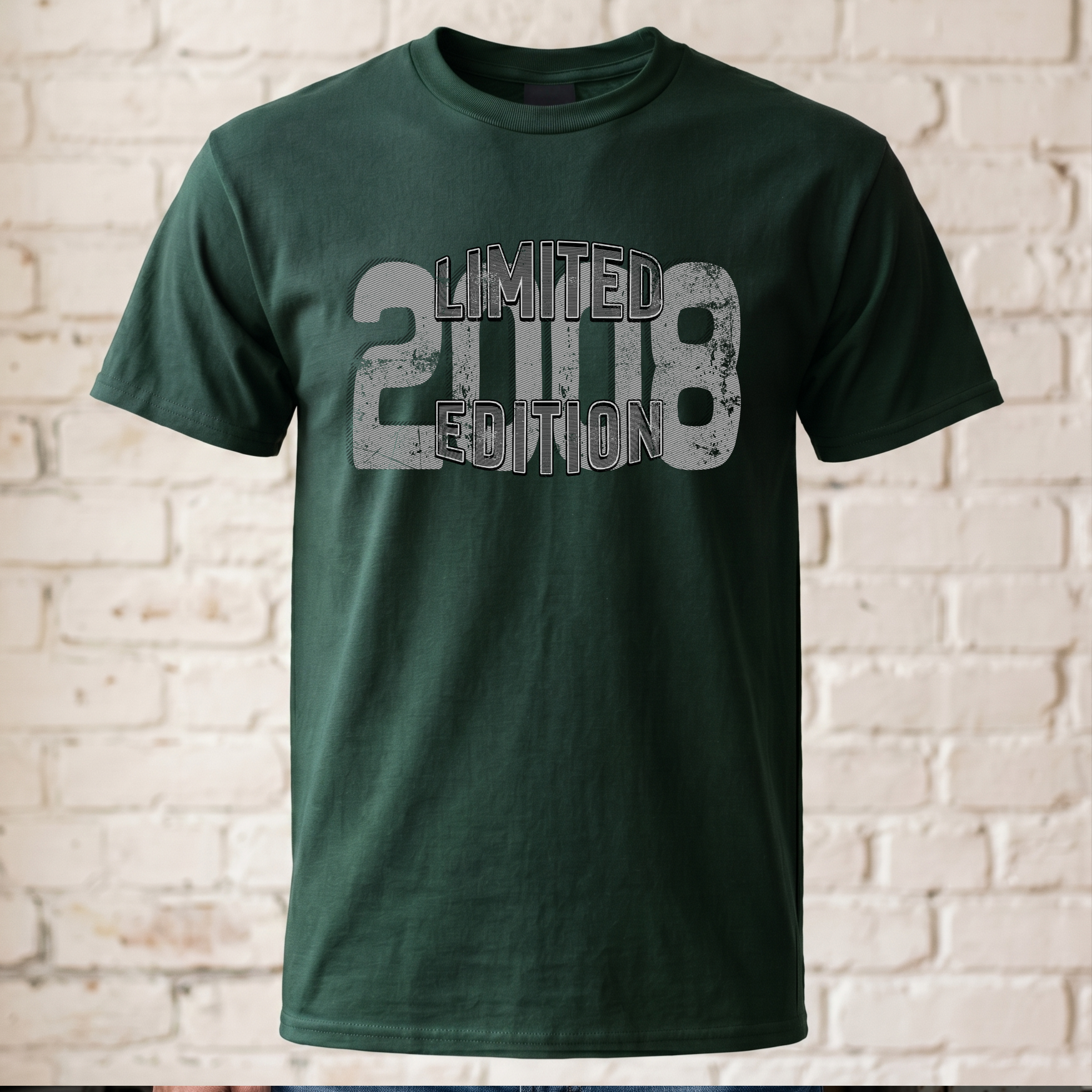 Camiseta "Edición Limitada 2008" para 18º cumpleaños – Camiseta vintage con estilo grunge – Regalo perfecto para la mayoría de edad