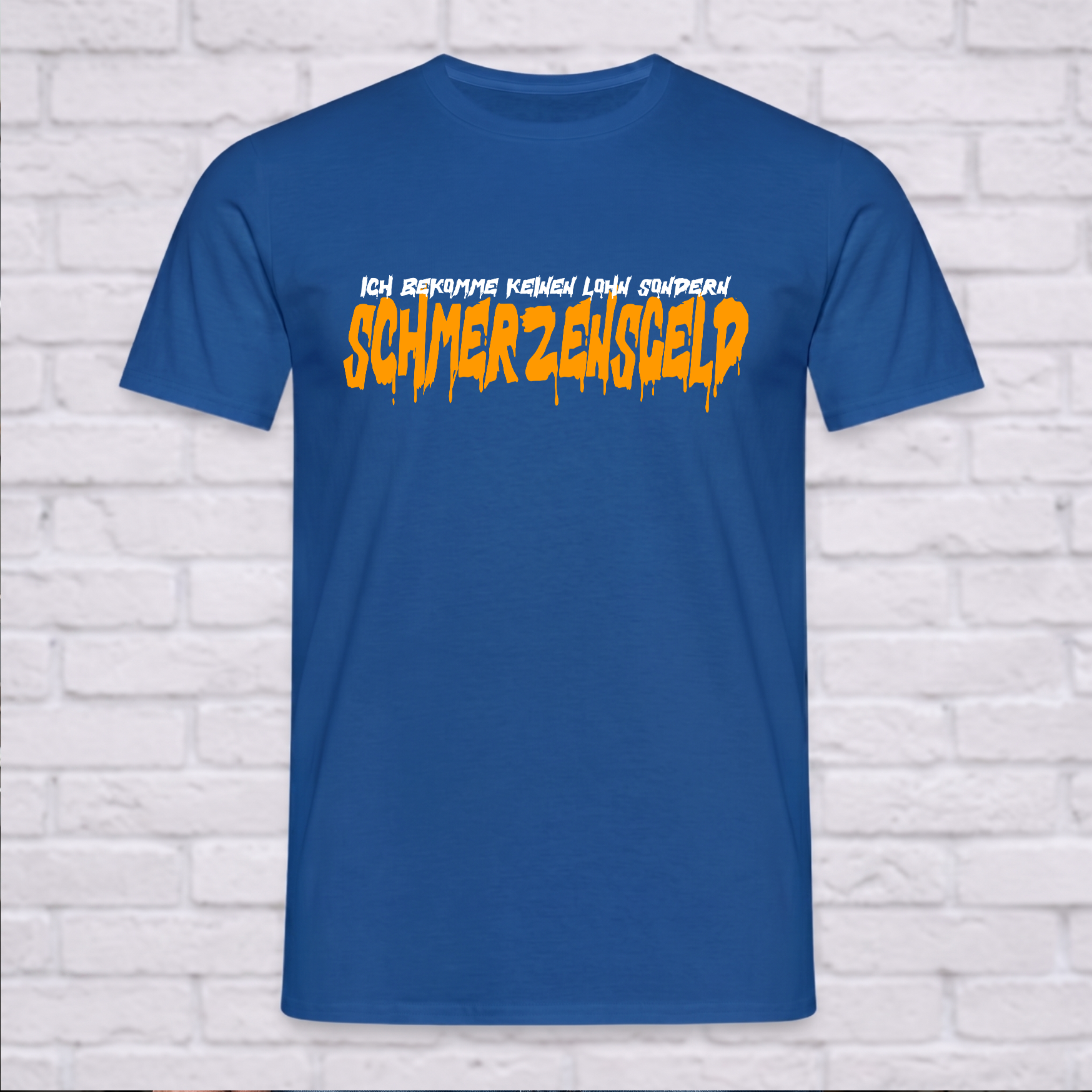"No me pagan un sueldo, sino una indemnización por daños y perjuicios" Divertida camiseta con frase – Ingeniosa camiseta de humor de oficina para el trabajo y los compañeros