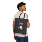 Rock Waschbär Jutebeutel Schwarz – Lustiger Stoffbeutel mit Metal & Rock 'n' Roll Motiv – Baumwolltasche für Festivals, Einkäufe & Alltag