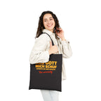 "Als Gott mich schuf..." Lustiger Jutebeutel mit Spruch – Witzige Baumwolltasche & Stoffbeutel – Humorvolle Geschenkidee Schwarz