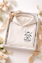 PapaPrint Personalisierter Papa Hoodie Sweatshirt T-Shirt Geschenk Vatertag Kinder Namen Wunschjahr - Vatertag Geschenk - pure|custom.