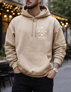 PapaPrint Geschenk für Väter Personalisiert Name & Jahr | Papa Hoodie | Est 2024 2025 2026 | Sweatshirt Herren | Vatertagsgeschenk Shirt - pure|custom.