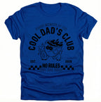 Personalisierbares Vatertag T-Shirt – Cool Dad’s Club – Wunschjahr EST. 2024 / 2025 – Geschenk für Papa zum Vatertag – Retro Dad Shirt - pure|custom.