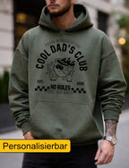 Personalisierbares Vatertag T-Shirt – Cool Dad’s Club – Wunschjahr EST. 2024 / 2025 – Geschenk für Papa zum Vatertag – Retro Dad Shirt - pure|custom.