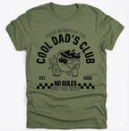 Personalisierbares Vatertag T-Shirt – Cool Dad’s Club – Wunschjahr EST. 2024 / 2025 – Geschenk für Papa zum Vatertag – Retro Dad Shirt - pure|custom.