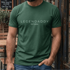 Personalisierbares „LEGENDADDY“ T-Shirt – Das ultimative Papa Geschenk für (werdende) Väter | Wunschjahr Est. [Dein Jahr] - pure|custom.