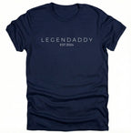 Personalisierbares „LEGENDADDY“ T-Shirt – Das ultimative Papa Geschenk für (werdende) Väter | Wunschjahr Est. [Dein Jahr] - pure|custom.