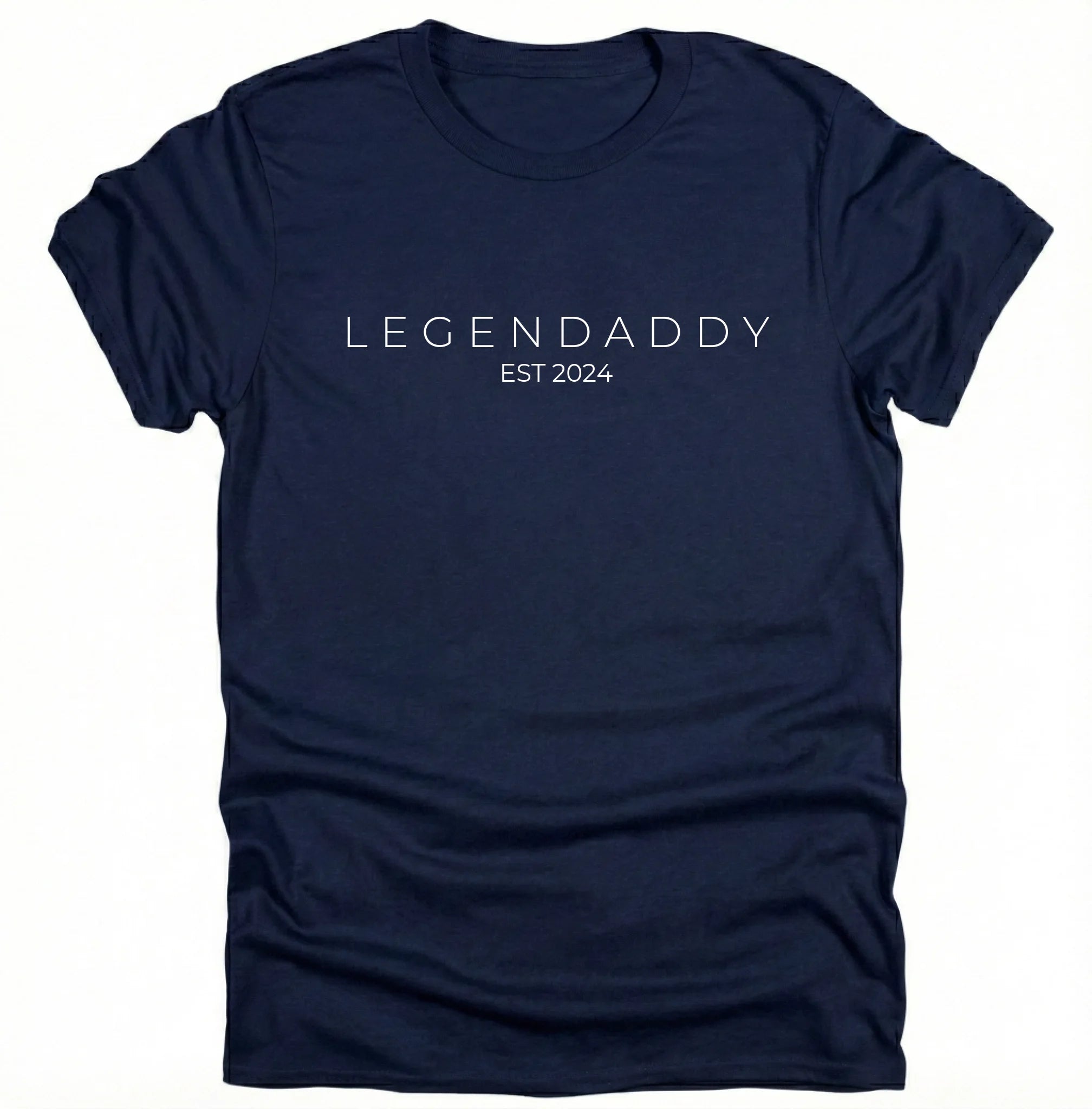 Personalisierbares „LEGENDADDY“ T-Shirt – Das ultimative Papa Geschenk für (werdende) Väter | Wunschjahr Est. [Dein Jahr] - pure|custom.
