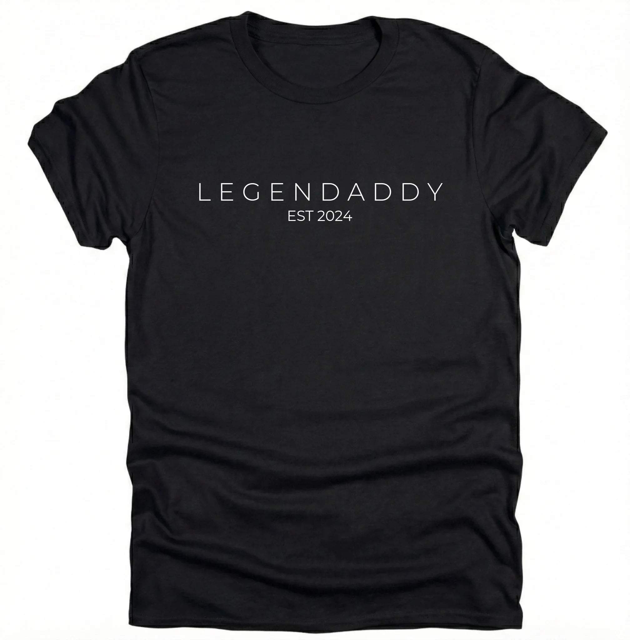 Personalisierbares „LEGENDADDY“ T-Shirt – Das ultimative Papa Geschenk für (werdende) Väter | Wunschjahr Est. [Dein Jahr] - pure|custom.