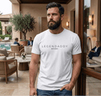 Personalisierbares „LEGENDADDY“ T-Shirt – Das ultimative Geschenk für (werdende) Väter | Wunschjahr Est. [Dein Jahr] - pure|custom.