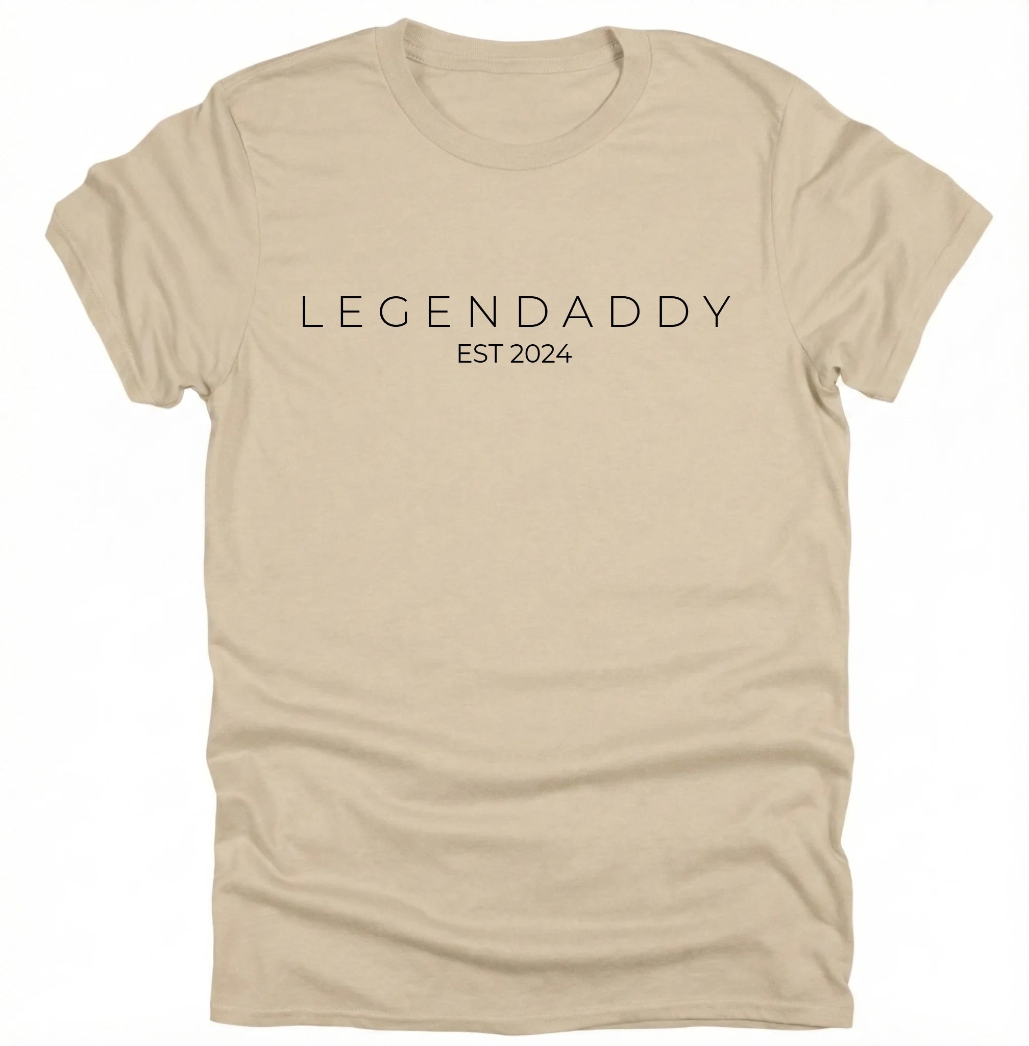 Personalisierbares „LEGENDADDY“ T-Shirt – Das ultimative Geschenk für (werdende) Väter | Wunschjahr Est. [Dein Jahr] - pure|custom.