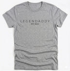 Personalisierbares „LEGENDADDY“ T-Shirt – Das ultimative Geschenk für (werdende) Väter | Wunschjahr Est. [Dein Jahr] - pure|custom.